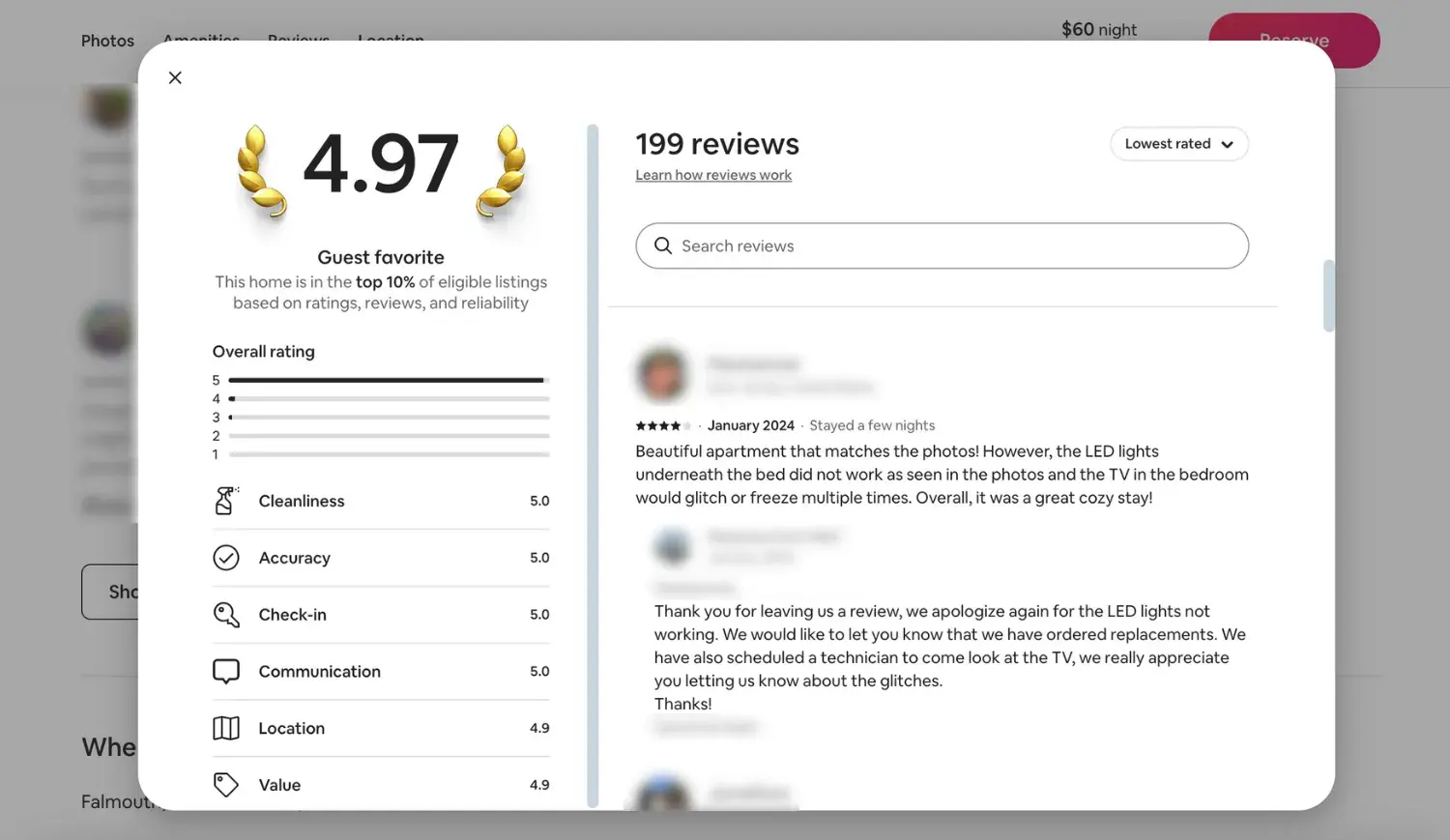x=positive customer touchpoint in critical review