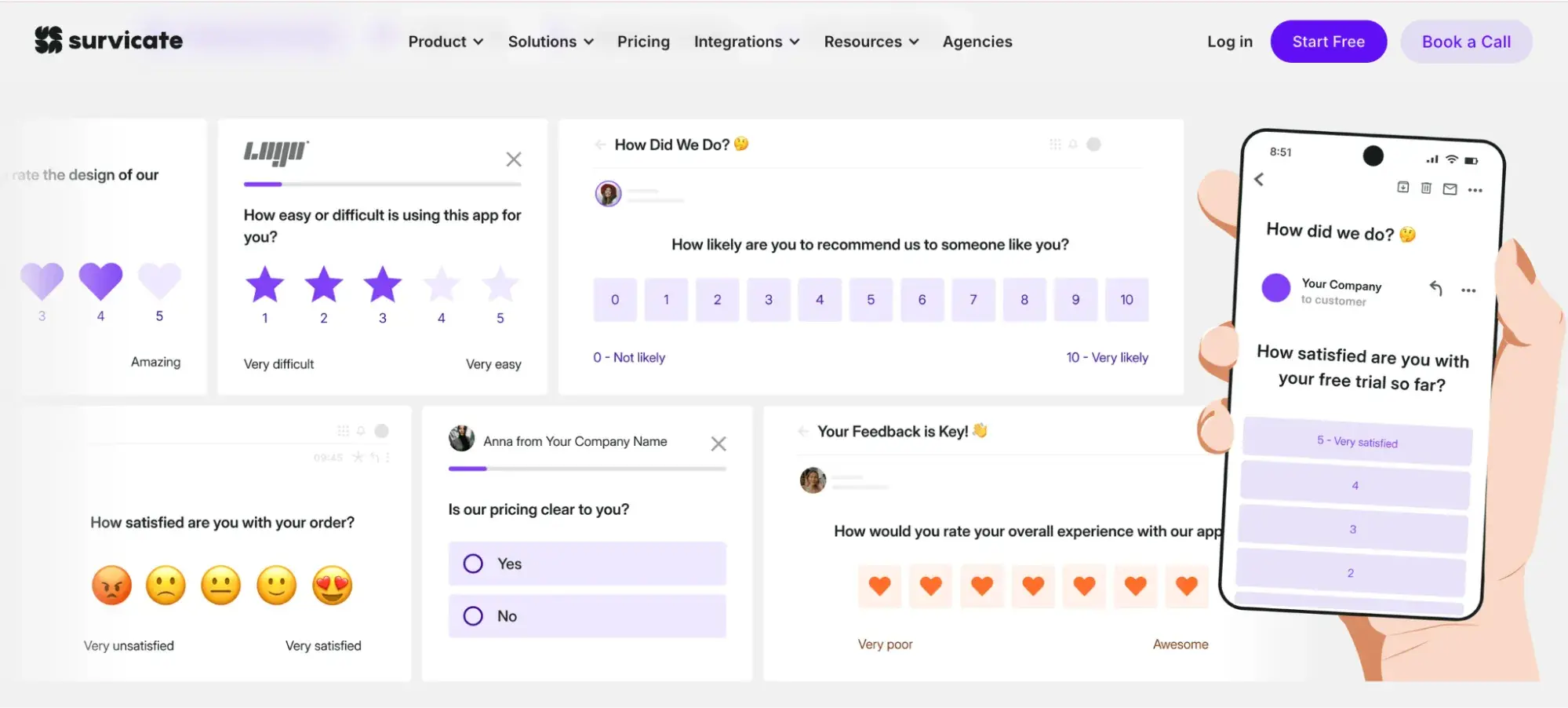 customer feedback tool survicate