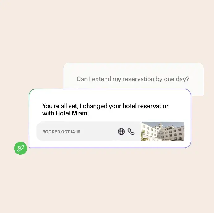 ai gent for customer support, mavenagi responds to customer request