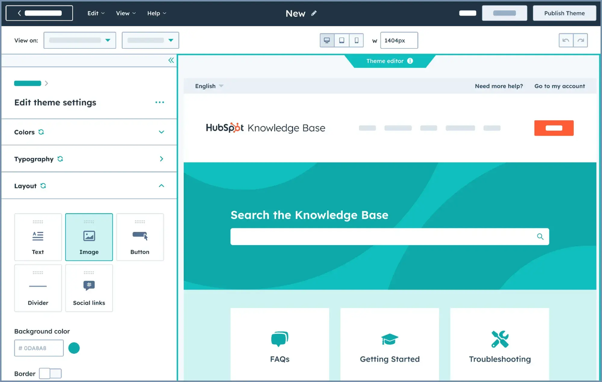 hubspot's knowledge base software