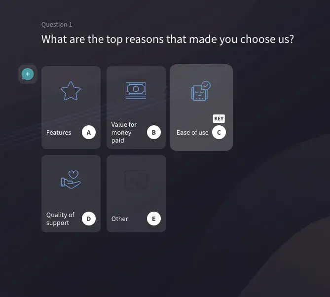 surveysparrow free survey maker template design