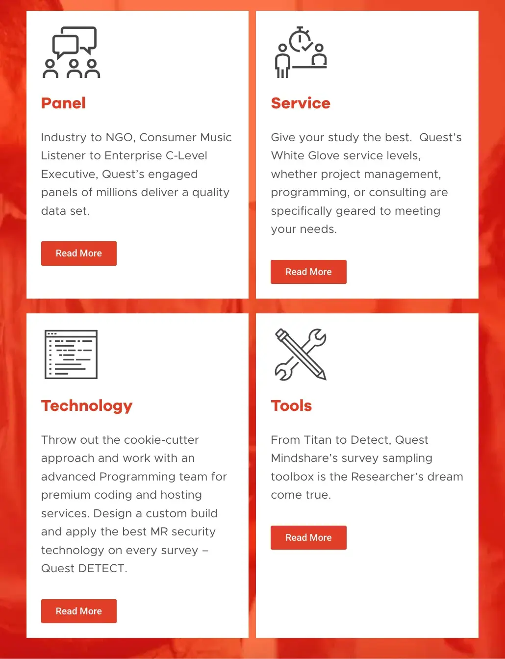 quest mindshare survey service