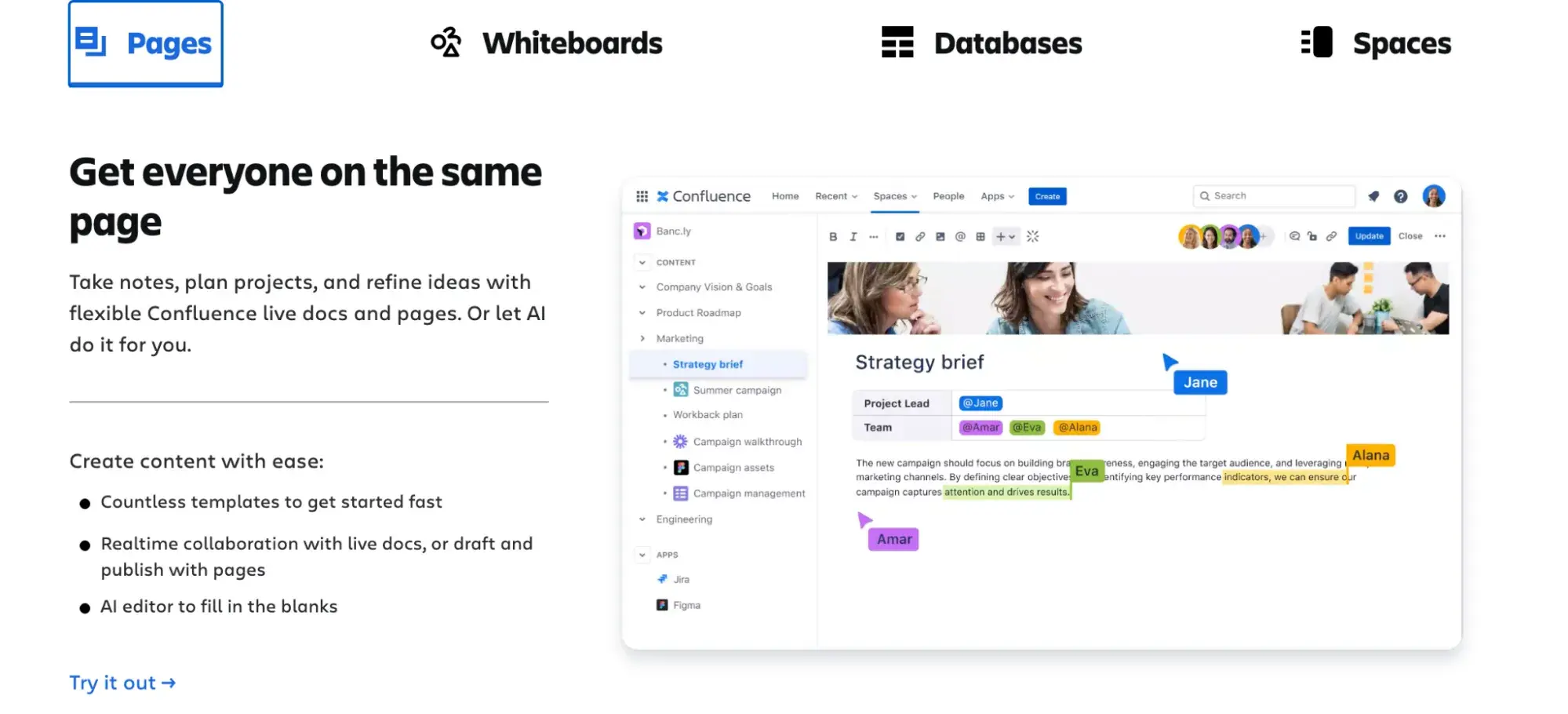 knowledge base softwares, confluencehttps://www.atlassian.com/software/confluence
