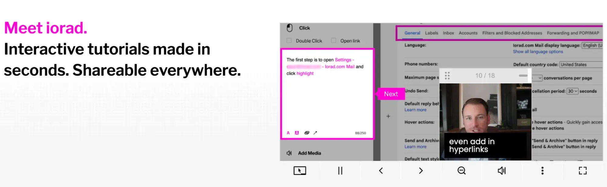 knowledge base softwares, ioradhttps://www.iorad.com/