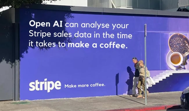 stripe billboard fixed