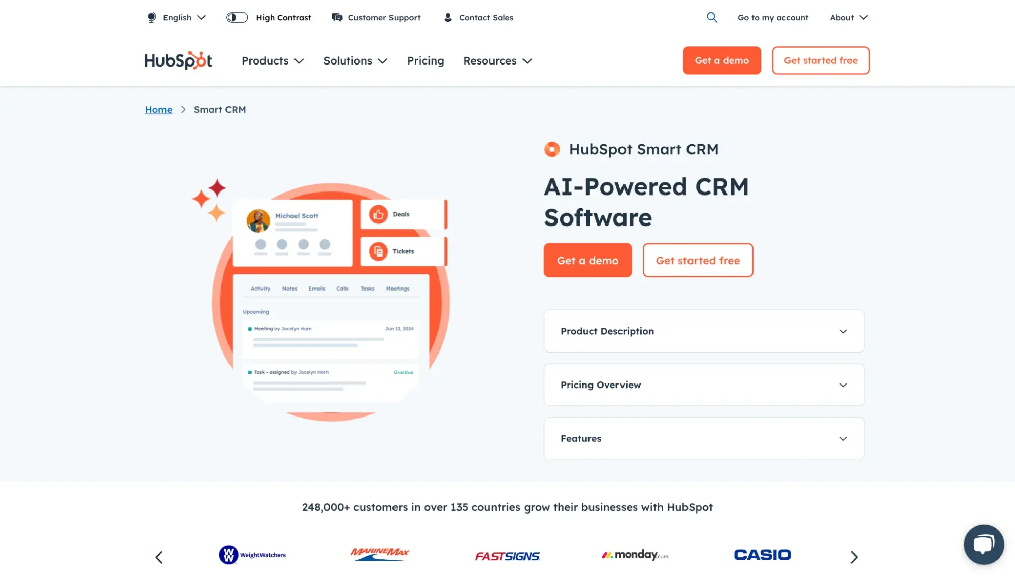 best crm software for hotels: HubSpot