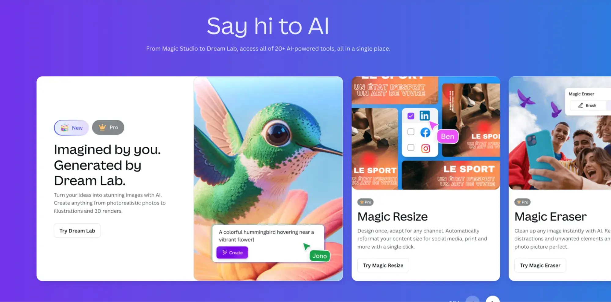 canva sales brand copywriting examples
