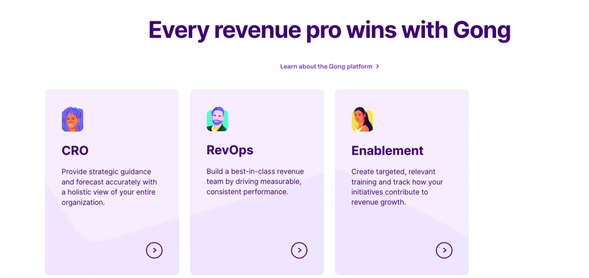 gong copywriting examples