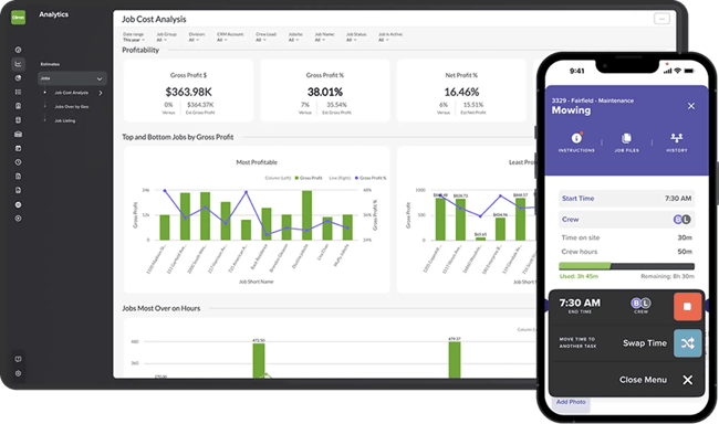 crms for landscaping businesses, lmn