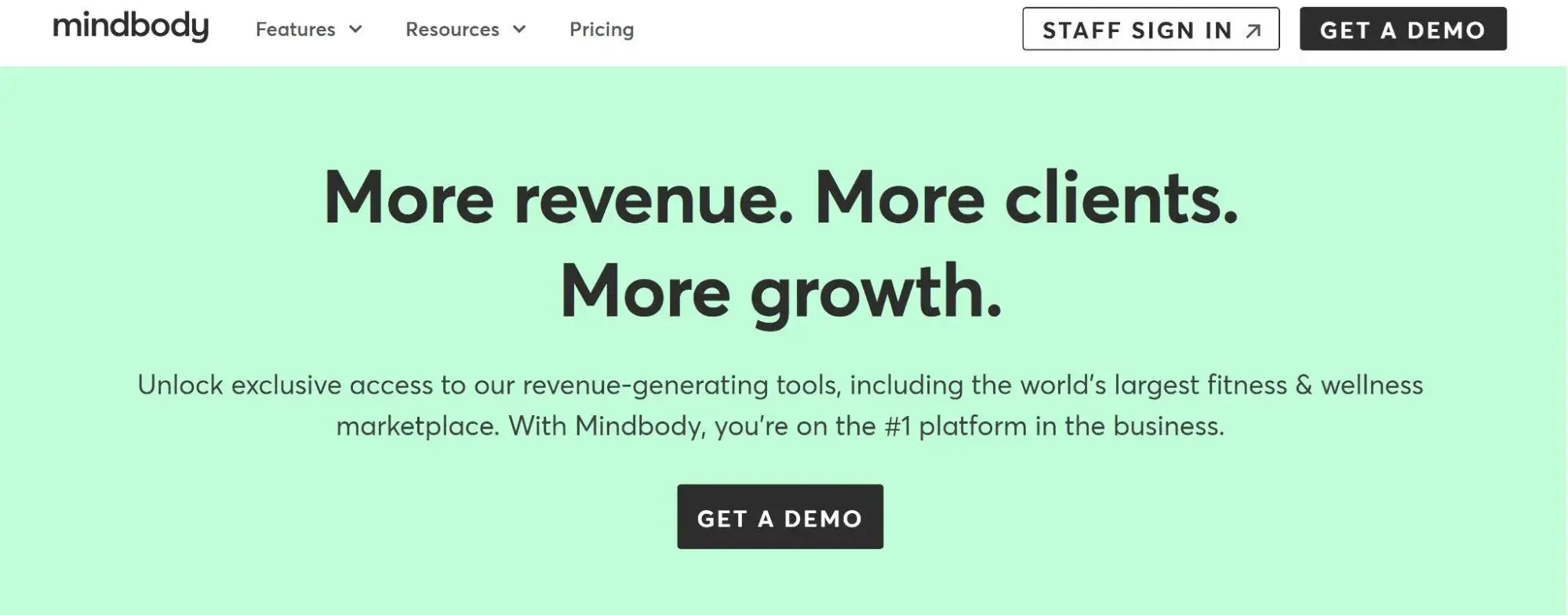 mindbody; crms for fitness businesses