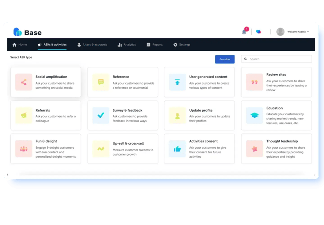 base customer advocacy platform