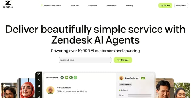 zendesk is one of the simplest customer success automation tools