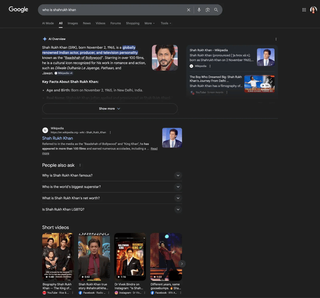 is killing website traffic; ai overviews being tracked in ahrefs